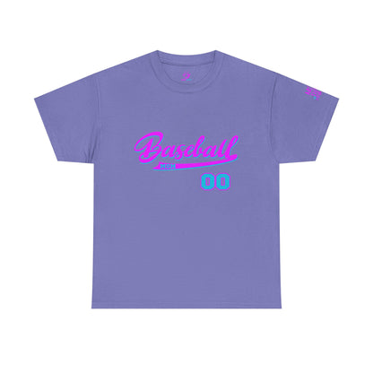 King Drip 27 Baseball Mom Custom T-Shirt - Custom Name & Number Unisex Heavy Cotton Shirt