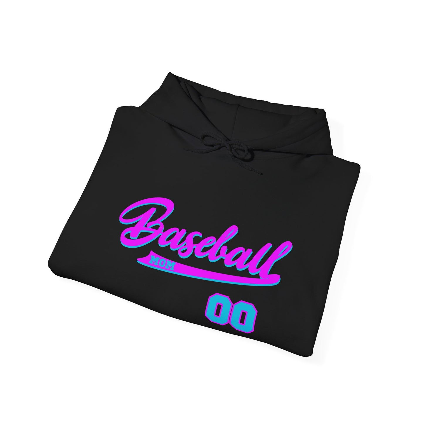 King Drip 27 MOM DRIP Custom Baseball Mom Hooded Sweatshirt - Unisex Heavy Blend™
