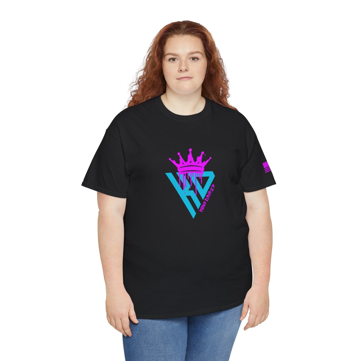 Unisex Heavy Cotton Tee - King Drip 27 "KD27" T-Shirt