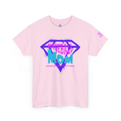 King Drip 27 Baseball Mom Drip "Diamonds Are a Mom's Best Friend" Edition T-Shirt (CUSTOM NAME AND NUMBER)