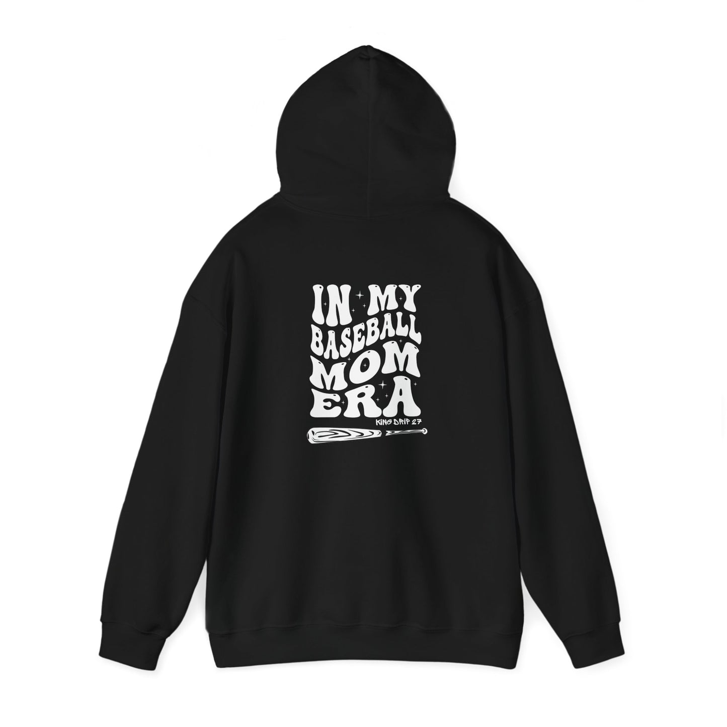 Unisex Heavy Blend™ Hooded Sweatshirt King Drip 27 Baseball Mom "Baseball Era" Edition