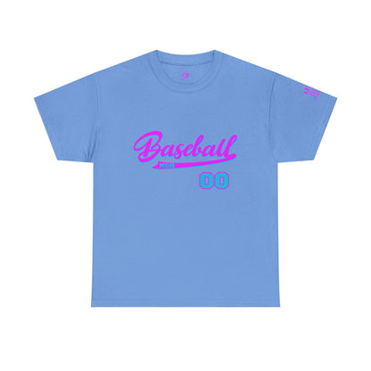 King Drip 27 Baseball Mom Custom T-Shirt - Custom Name & Number Unisex Heavy Cotton Shirt
