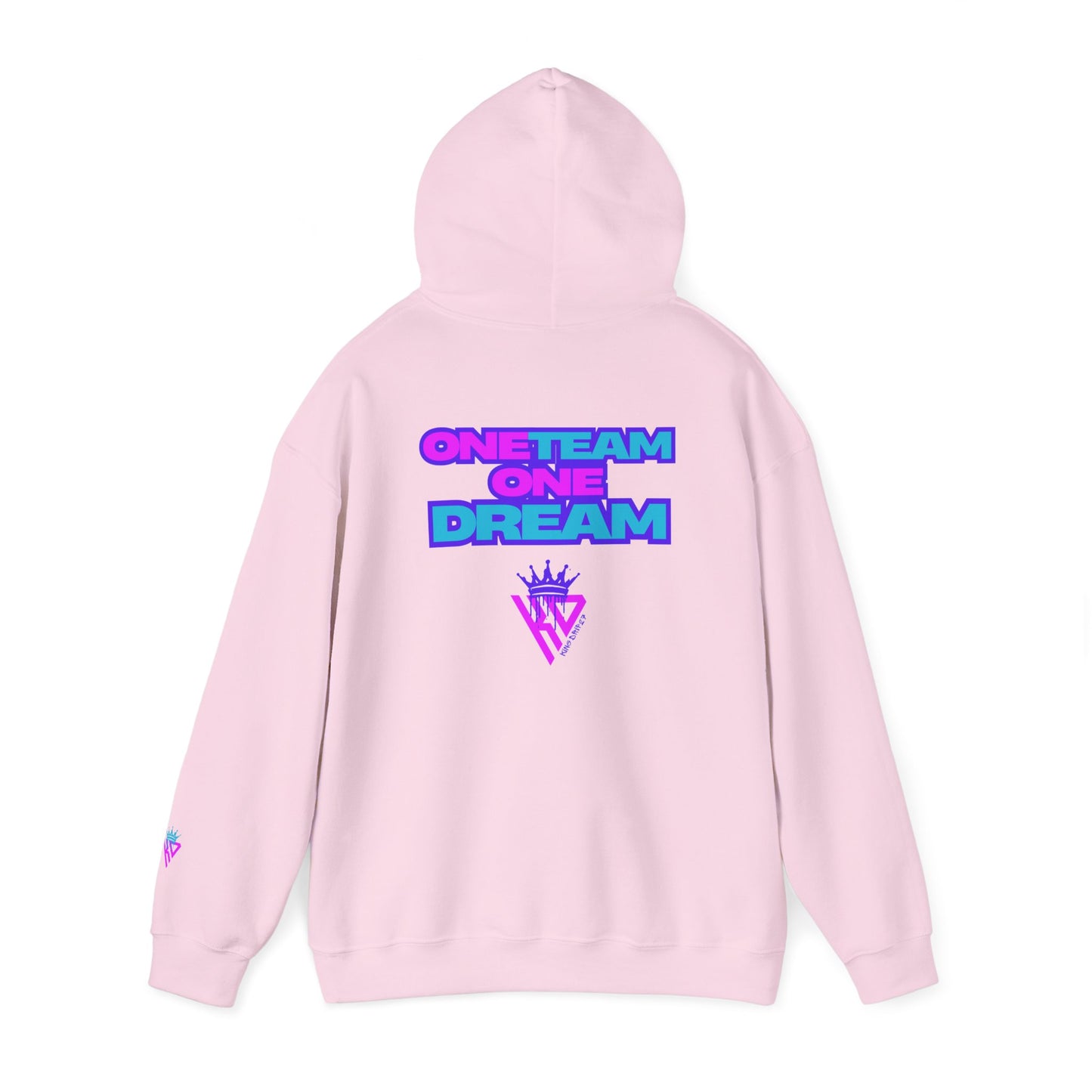 KING DRIP 27 - SOFTBALL DRIP "ONE TEAM ONE DREAM" Edition Hooded Sweatshirt - Stylish & Inspirational