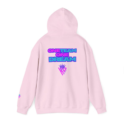 KING DRIP 27 - SOFTBALL DRIP "ONE TEAM ONE DREAM" Edition Hooded Sweatshirt - Stylish & Inspirational