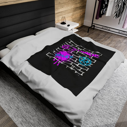 Velveteen Plush Blanket KING DRIP 27 " MDL27 Savage" Edition