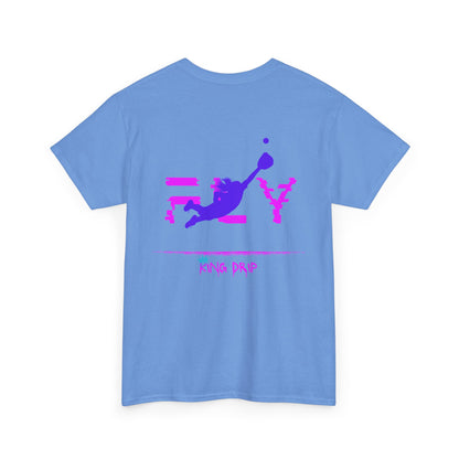 Unisex Heavy Cotton Tee King Drip "Softball Fly" Edition