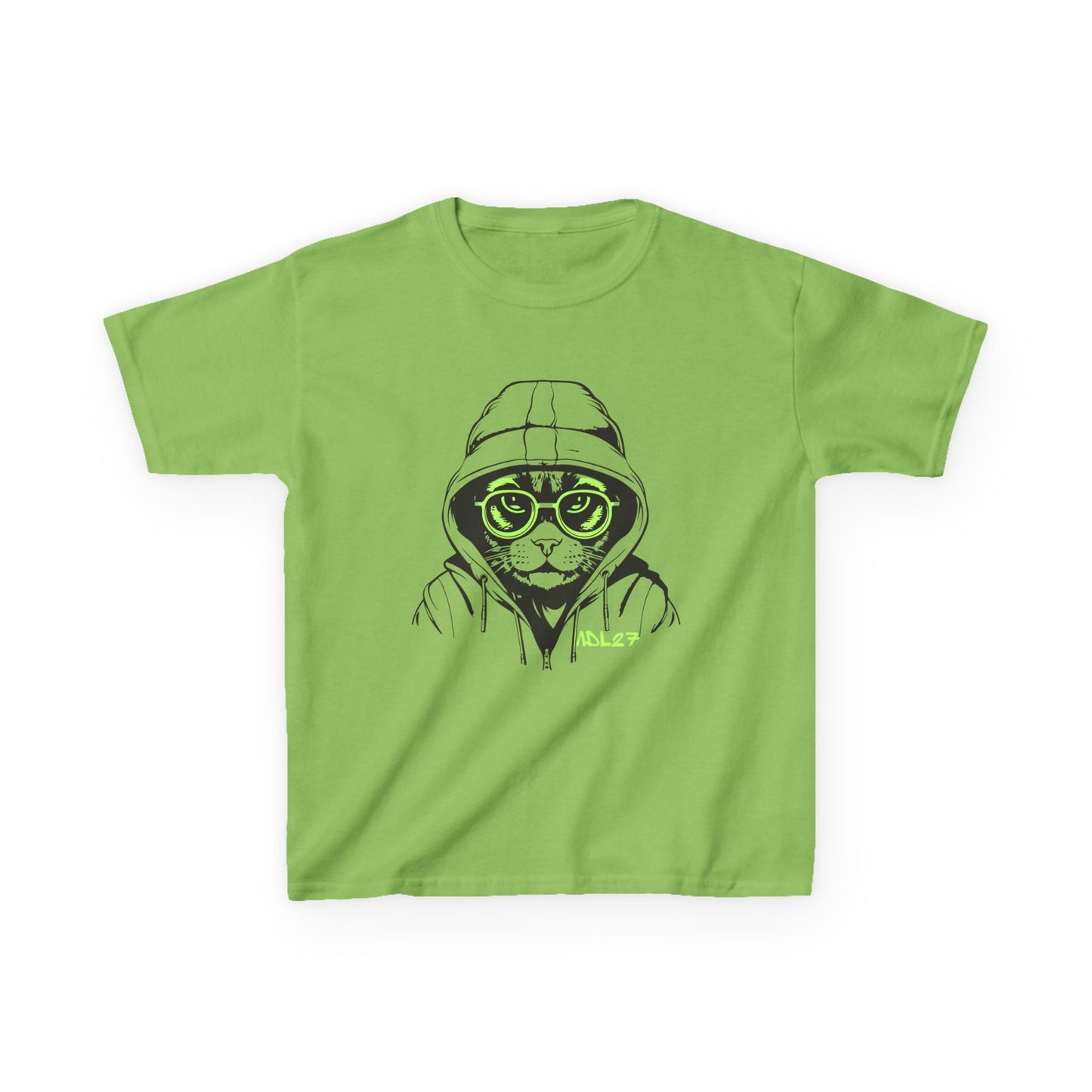 Kids T-Shirt with MDL 27 Cool Cat Design