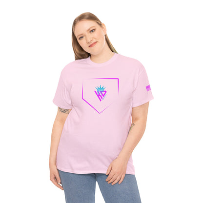 King Drip 27 Softball Drip T-Shirt Unisex Heavy Cotton Tee