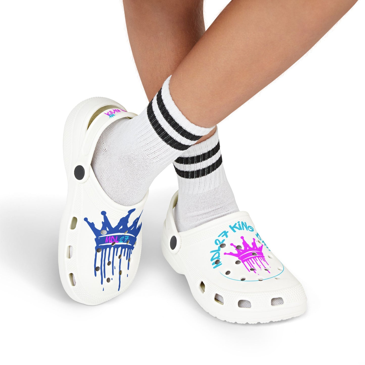 Kid's EVA Foam King Drip 27 Clogs