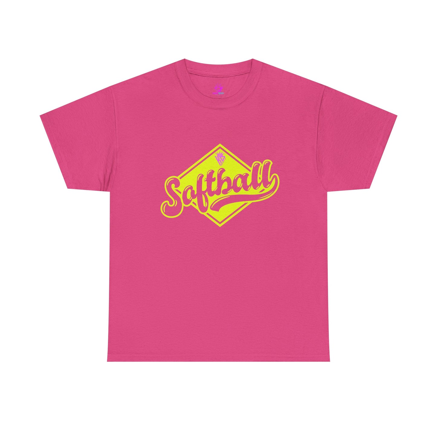 King Drip 27 Pink Bubble Gum Softball T-Shirt Unisex Heavy Cotton Tee - Personalize Your Name and Number