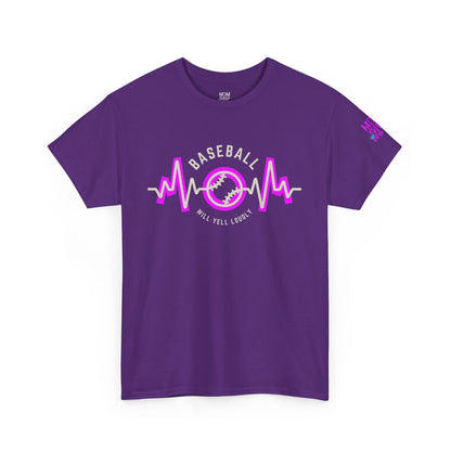 Unisex Heavy Cotton Tee King Drip 27 Baseball Mom "MOM DRIP" Edition