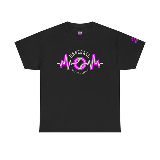 Unisex Heavy Cotton Tee King Drip 27 Baseball Mom "MOM DRIP" Edition