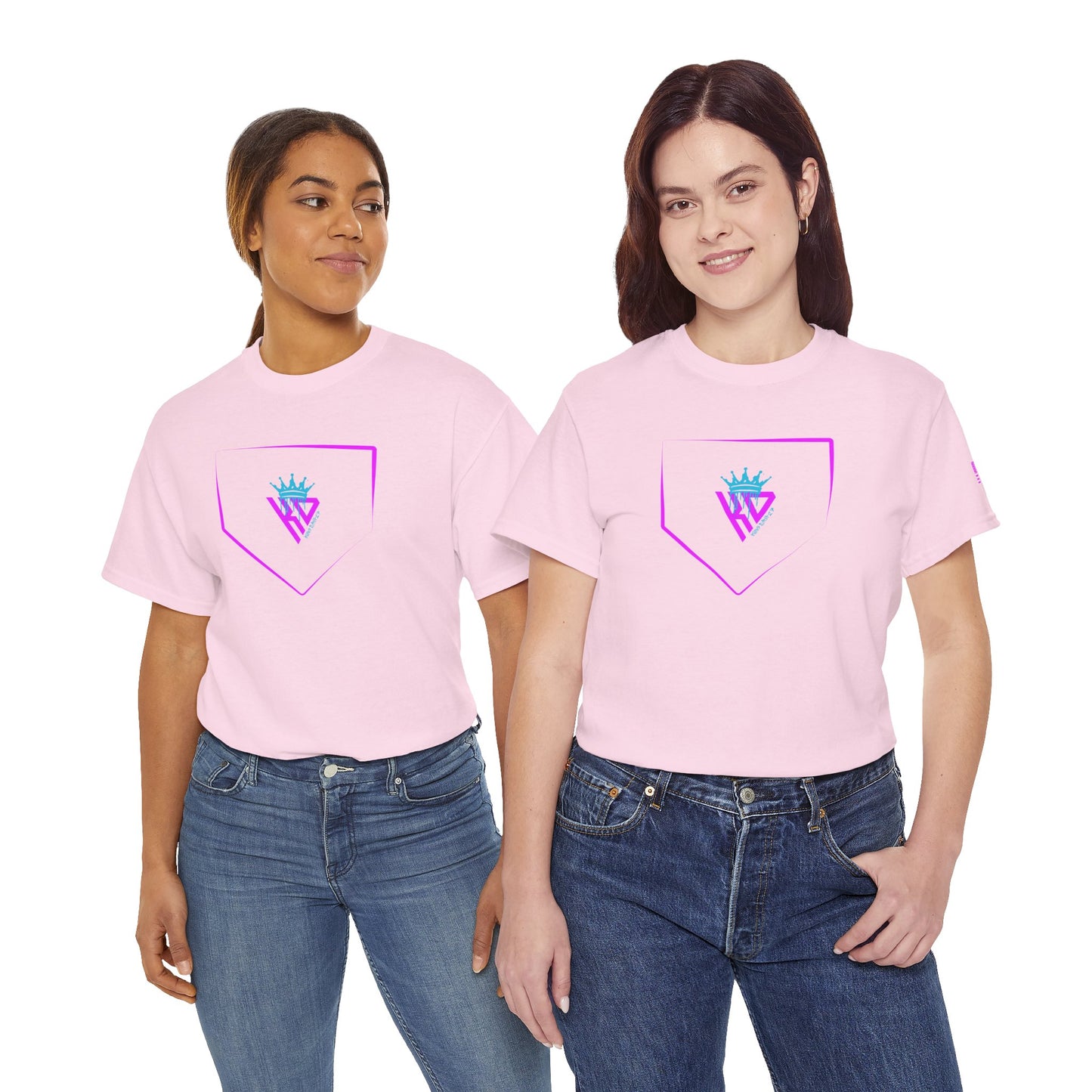 King Drip 27 Softball Drip T-Shirt Unisex Heavy Cotton Tee