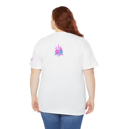 King Drip 27 Softball Drip T-Shirt Unisex Heavy Cotton Tee