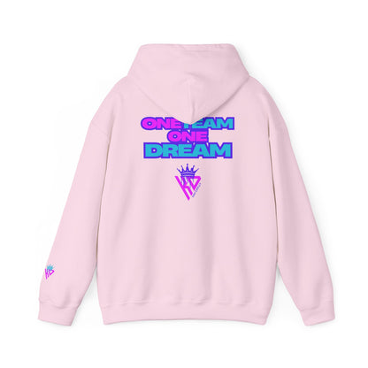 KING DRIP 27 - SOFTBALL DRIP "ONE TEAM ONE DREAM" Edition Hooded Sweatshirt - Stylish & Inspirational