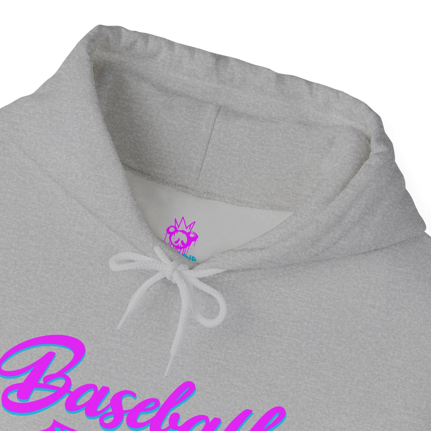 King Drip 27 MOM DRIP Custom Baseball Mom Hooded Sweatshirt - Unisex Heavy Blend™