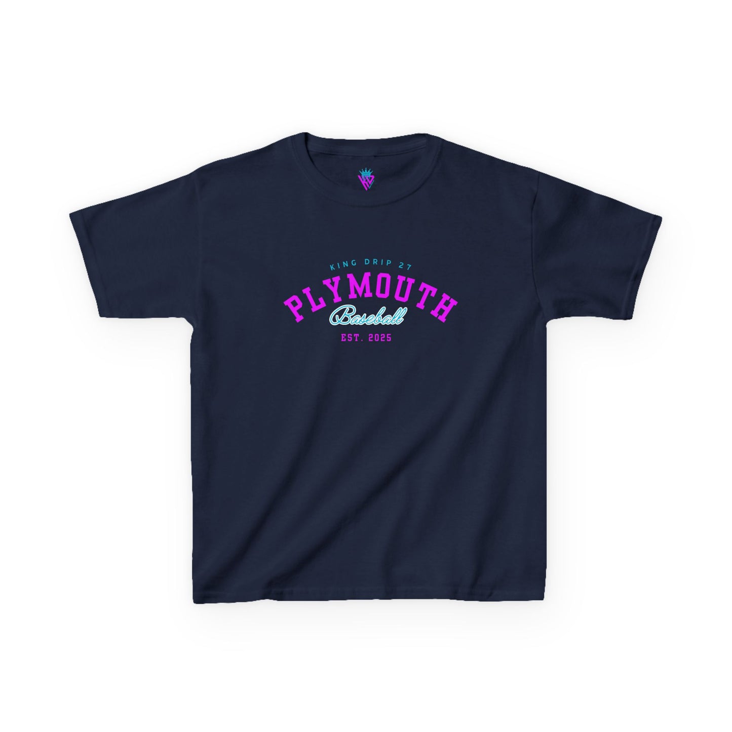 King Drip 27 Personalized Kids Baseball Tee -City Drip Design - Perfect for Young Athletes