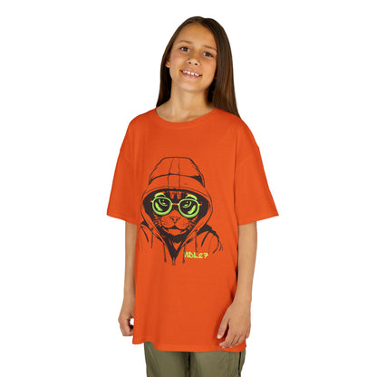 Kids T-Shirt with MDL 27 Cool Cat Design