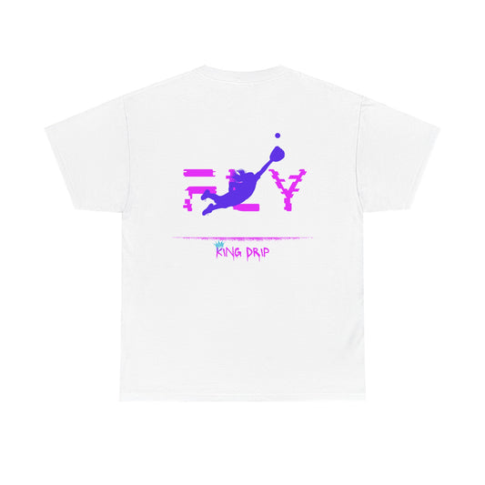 Unisex Heavy Cotton Tee King Drip "Softball Fly" Edition