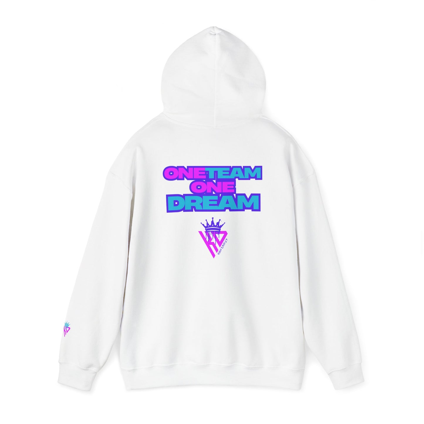 KING DRIP 27 - SOFTBALL DRIP "ONE TEAM ONE DREAM" Edition Hooded Sweatshirt - Stylish & Inspirational