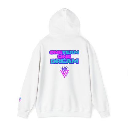 KING DRIP 27 - SOFTBALL DRIP "ONE TEAM ONE DREAM" Edition Hooded Sweatshirt - Stylish & Inspirational