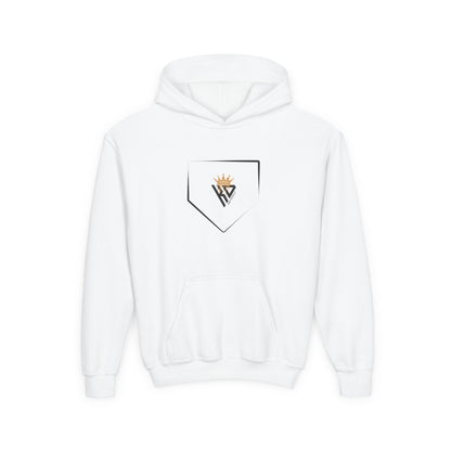 Crown Logo Youth Hooded Sweatshirt | Cozy Blend for School and Play