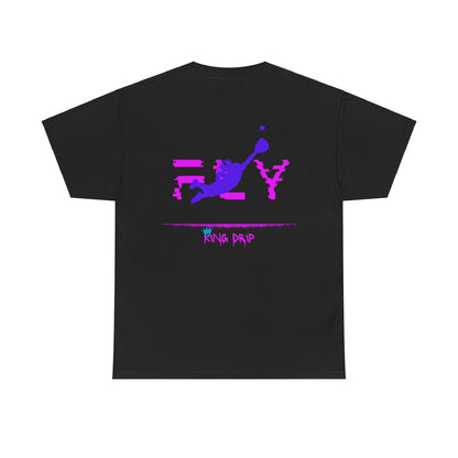 Unisex Heavy Cotton Tee King Drip "Softball Fly" Edition