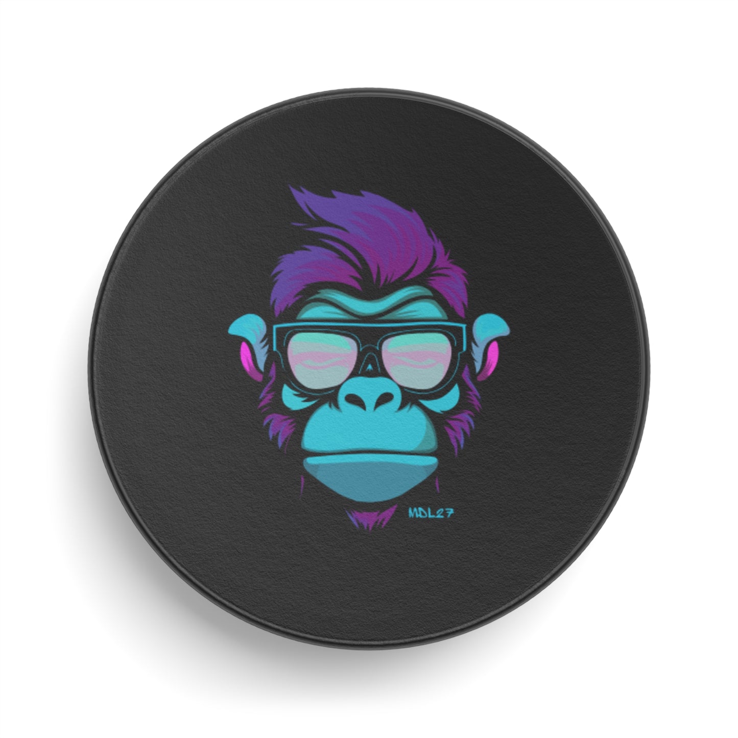 Hockey Puck- King Drip 27 Gorilla Hockey Puck