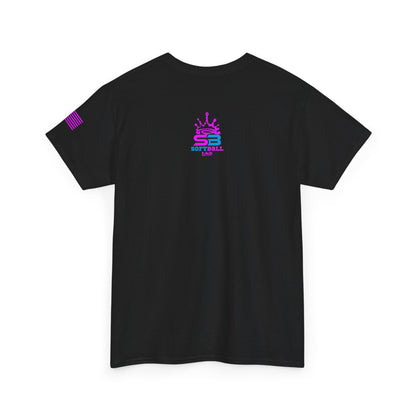 King Drip 27 Softball Drip T-Shirt Unisex Heavy Cotton Tee