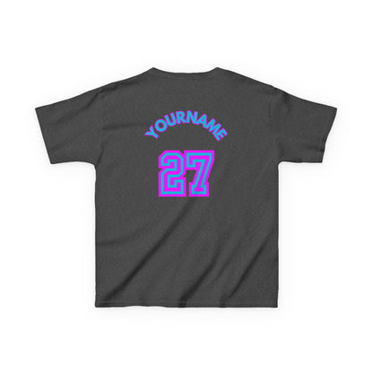 King Drip 27 Personalized Kids Baseball Tee -City Drip Design - Perfect for Young Athletes