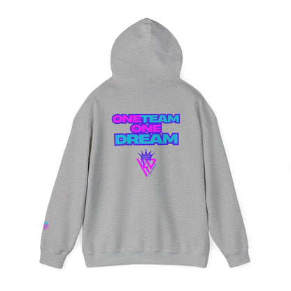 KING DRIP 27 - SOFTBALL DRIP "ONE TEAM ONE DREAM" Edition Hooded Sweatshirt - Stylish & Inspirational