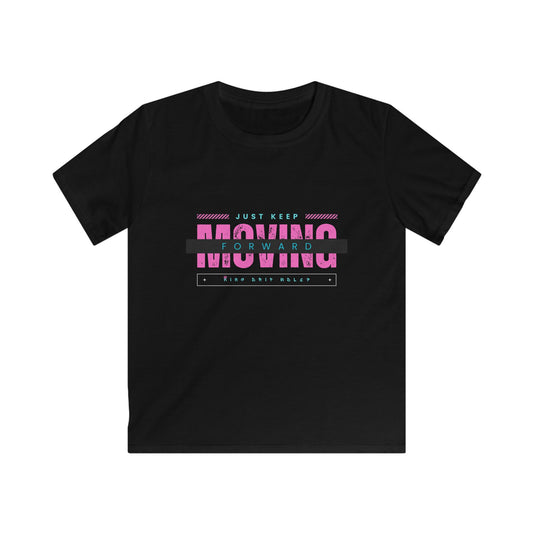 Keep Moving Forward Kids Softstyle Tee