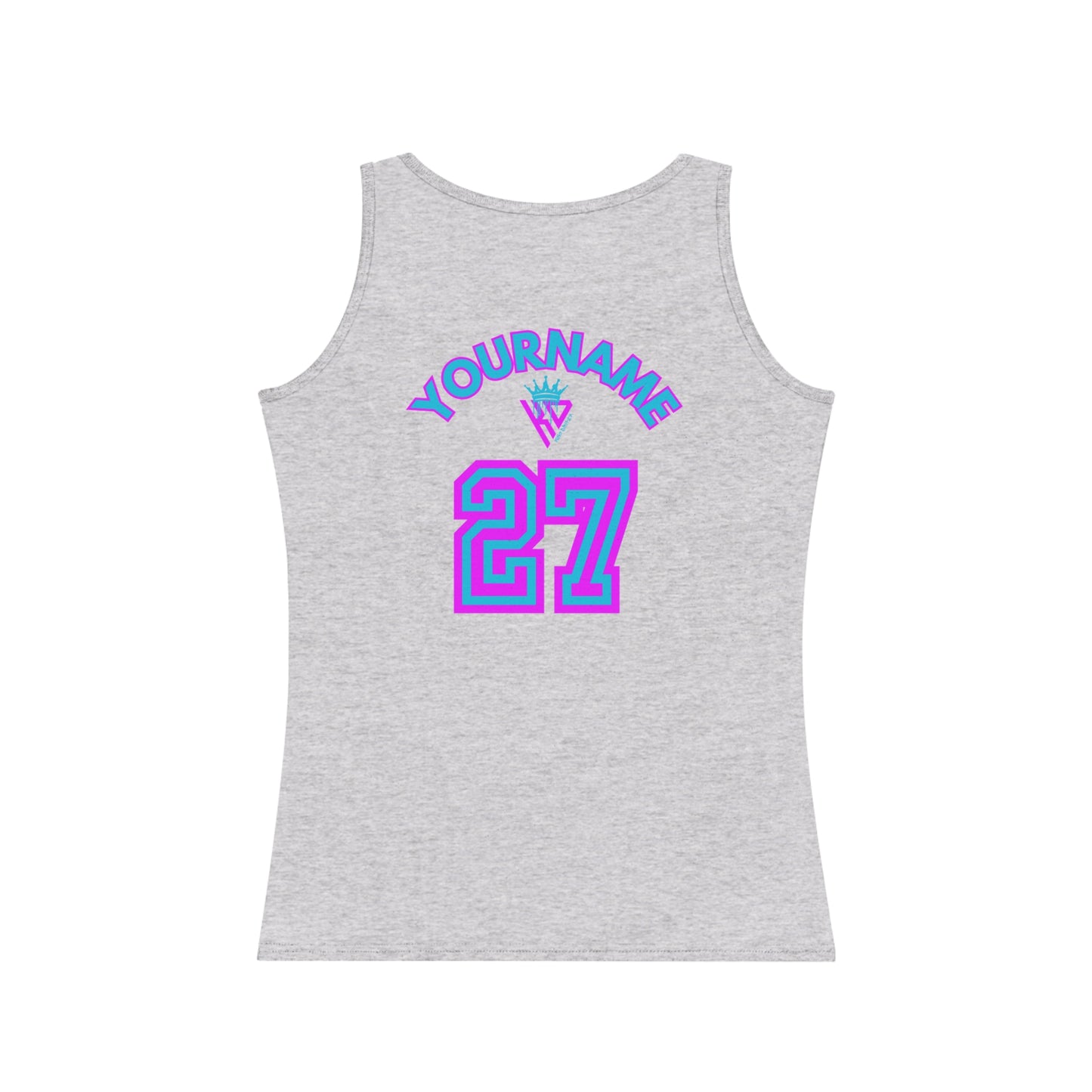 Customizable Women's Baseball Mom Tank Top - Sporty & Stylish