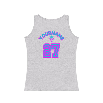 Customizable Women's Baseball Mom Tank Top - Sporty & Stylish