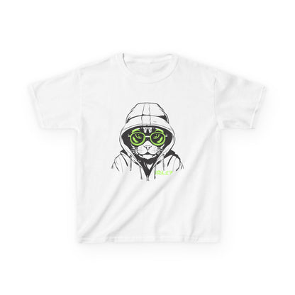 Kids T-Shirt with MDL 27 Cool Cat Design