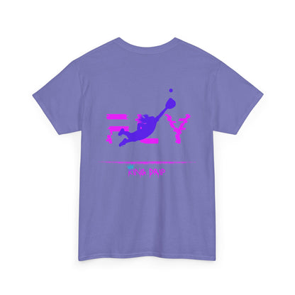 Unisex Heavy Cotton Tee King Drip "Softball Fly" Edition