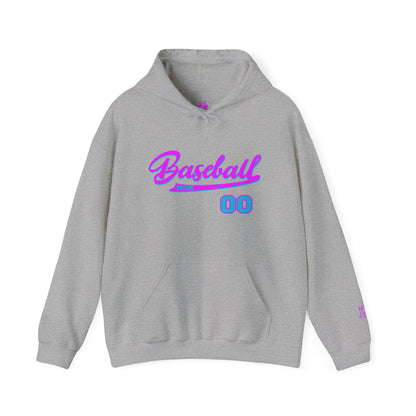 King Drip 27 MOM DRIP Custom Baseball Mom Hooded Sweatshirt - Unisex Heavy Blend™