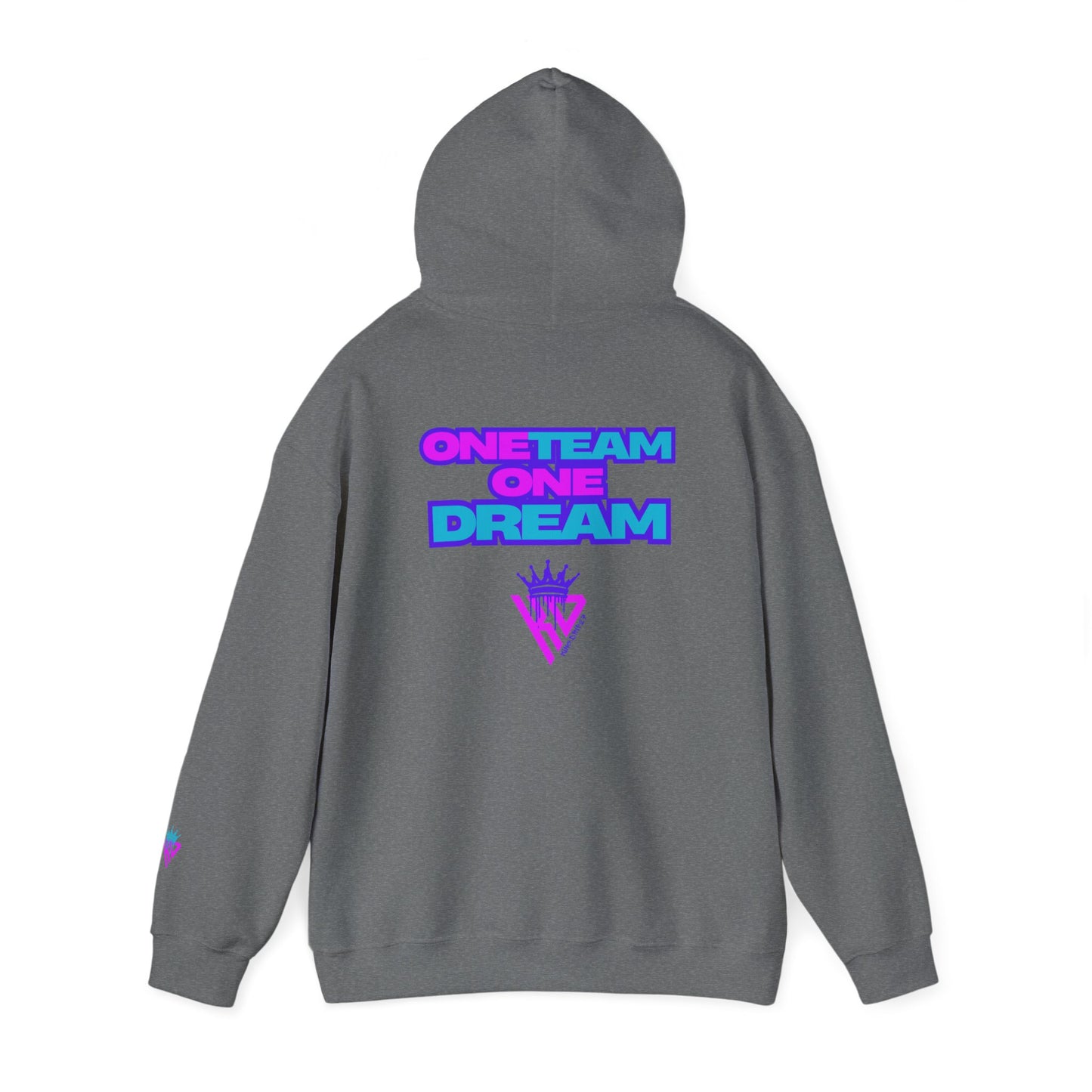 KING DRIP 27 - SOFTBALL DRIP "ONE TEAM ONE DREAM" Edition Hooded Sweatshirt - Stylish & Inspirational