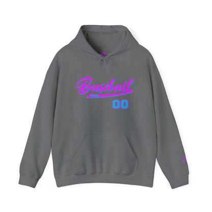 King Drip 27 MOM DRIP Custom Baseball Mom Hooded Sweatshirt - Unisex Heavy Blend™