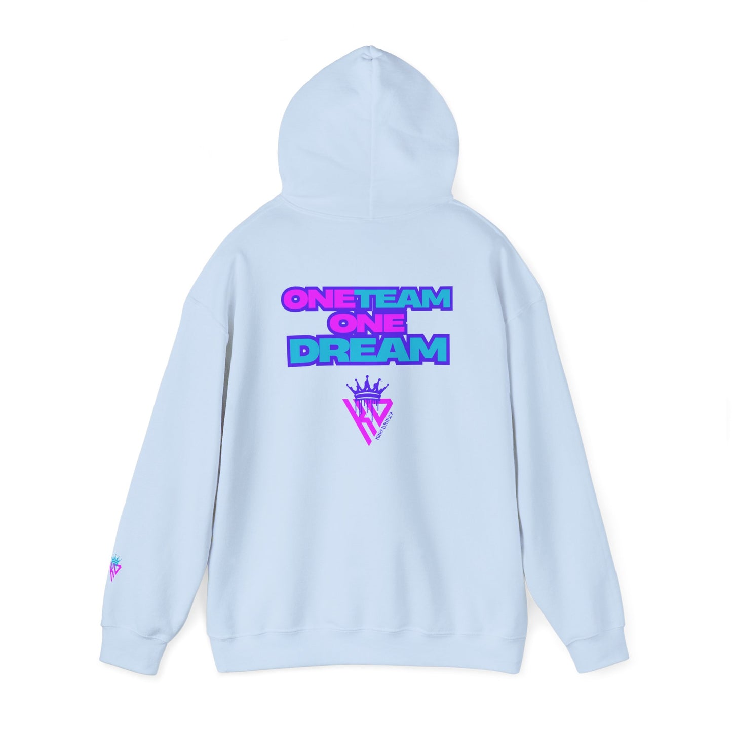 KING DRIP 27 - SOFTBALL DRIP "ONE TEAM ONE DREAM" Edition Hooded Sweatshirt - Stylish & Inspirational