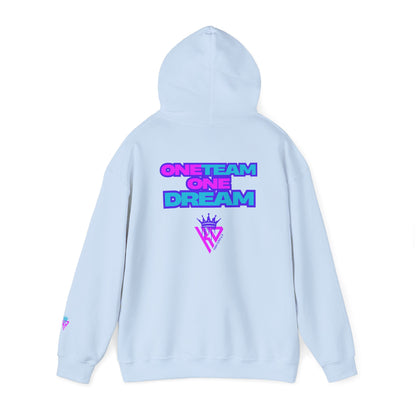 KING DRIP 27 - SOFTBALL DRIP "ONE TEAM ONE DREAM" Edition Hooded Sweatshirt - Stylish & Inspirational