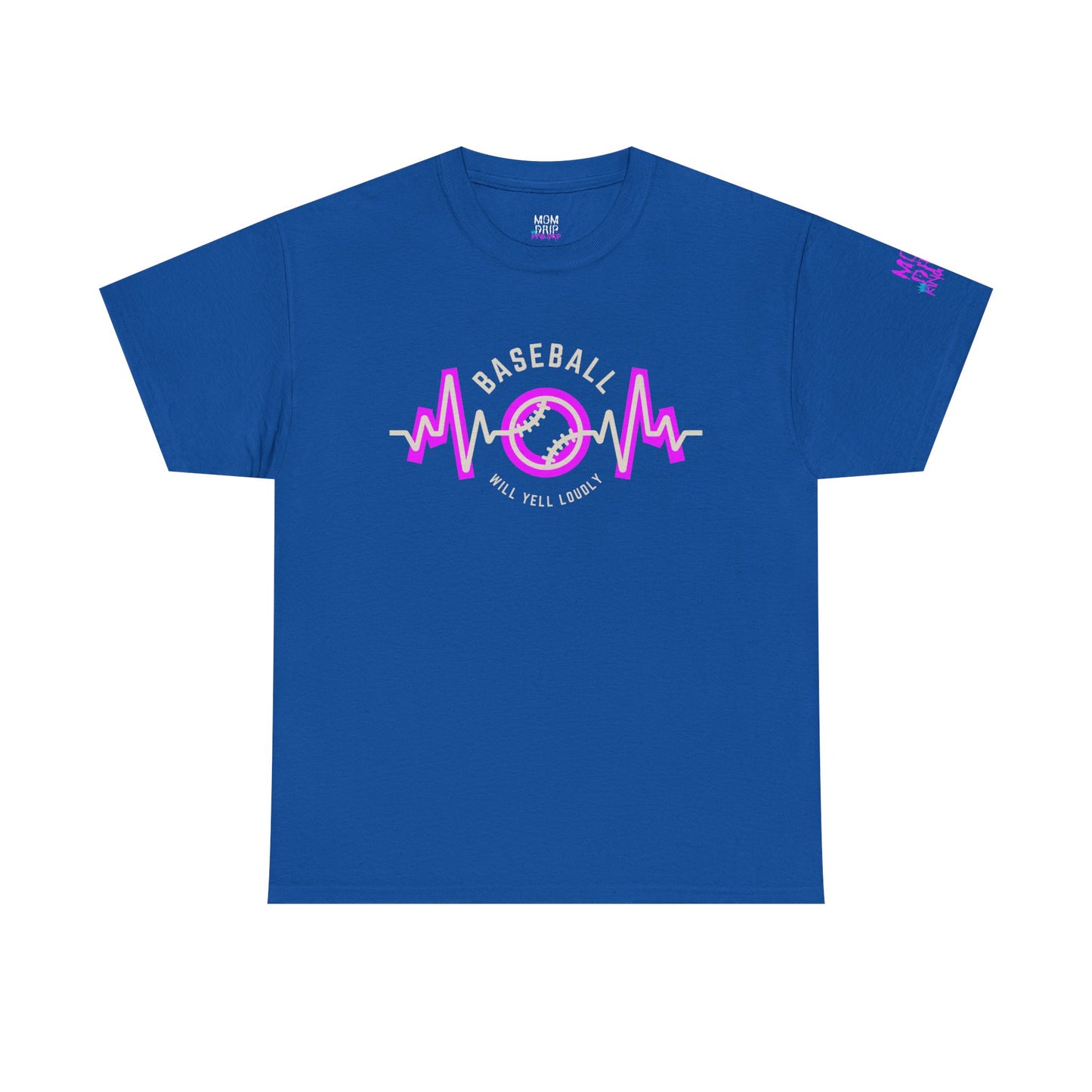 Unisex Heavy Cotton Tee King Drip 27 Baseball Mom "MOM DRIP" Edition