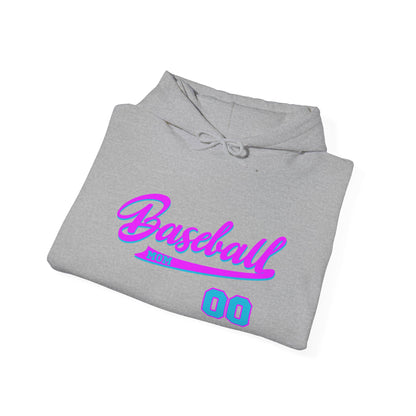 King Drip 27 MOM DRIP Custom Baseball Mom Hooded Sweatshirt - Unisex Heavy Blend™
