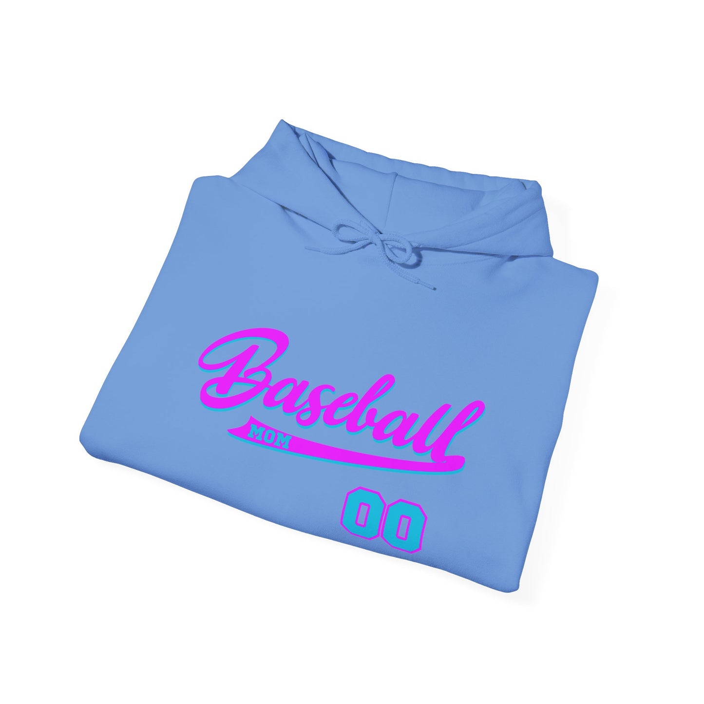 King Drip 27 MOM DRIP Custom Baseball Mom Hooded Sweatshirt - Unisex Heavy Blend™