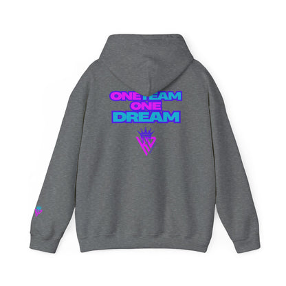 KING DRIP 27 - SOFTBALL DRIP "ONE TEAM ONE DREAM" Edition Hooded Sweatshirt - Stylish & Inspirational