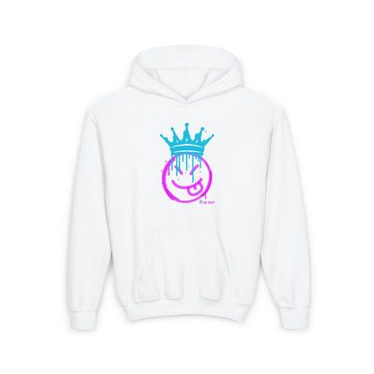 Youth Heavy Blend Hooded Sweatshirt King Drip 27 "Smile with your tongue out" Edition