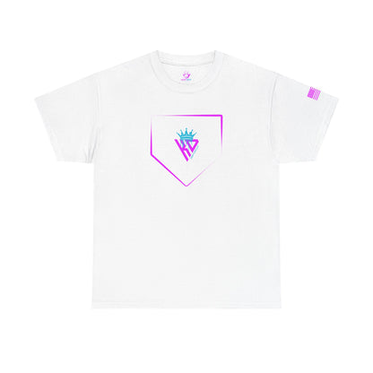 King Drip 27 Softball Drip T-Shirt Unisex Heavy Cotton Tee