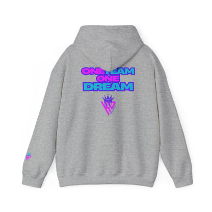 KING DRIP 27 - SOFTBALL DRIP "ONE TEAM ONE DREAM" Edition Hooded Sweatshirt - Stylish & Inspirational