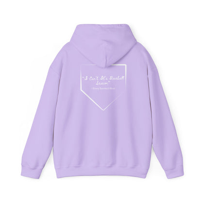Mom Drip Baseball Hoodie – "I Can't, It's Baseball Season" Unisex Heavy Blend™