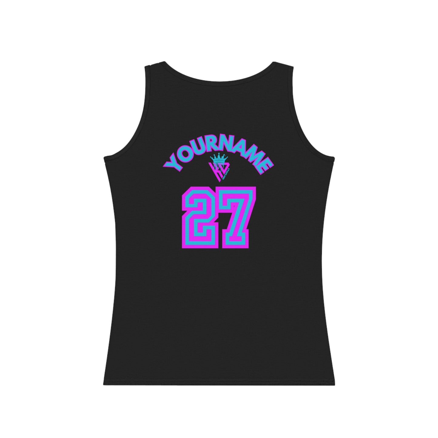 Customizable Women's Baseball Mom Tank Top - Sporty & Stylish